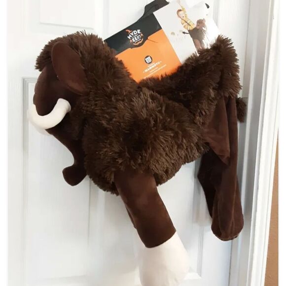 Hyde And Eek! Toddler Brown Faux Fur Mammoth Rider Halloween Costume OSFM! BNWT! - Picture 3 of 5